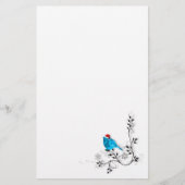 ブルーバードクリスマス! 便箋 (正面)