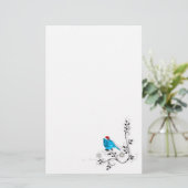 ブルーバードクリスマス! 便箋 (スタンド正面)