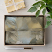 ブルーバードクリームホワイト絵を描フラワーズデコペ 薄葉紙 (ギフト)