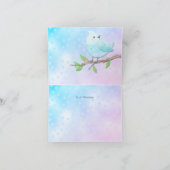 ブルーバードサンキューカード サンキューカード (内部)