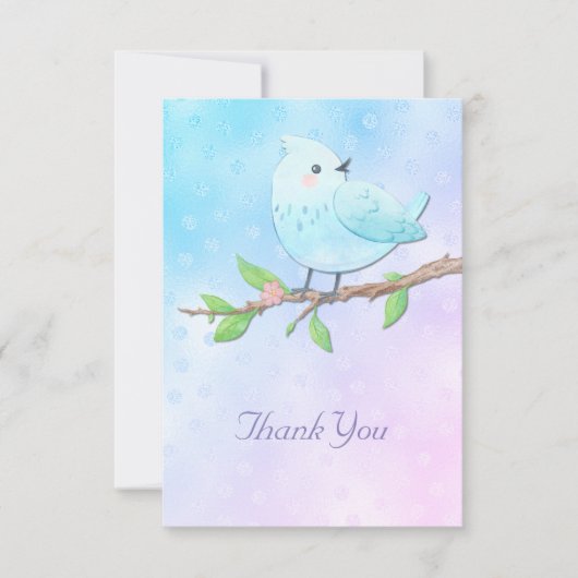 ブルーバードサンキューカード サンキューカード (正面)
