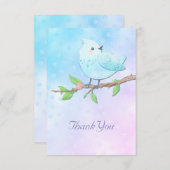 ブルーバードサンキューカード サンキューカード (正面/裏面)