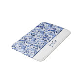 ブルーバードシノワズリーモノグラム  バスマット (アングル)