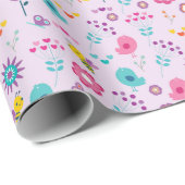 ブルーバードシンガーパーティー ラッピングペーパー (ロールコーナー)