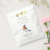 ブルーバードシード記念葬儀 フェイバーバッグ (封をした状態)