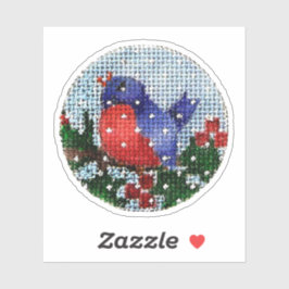 ブルーバードステッカー シール