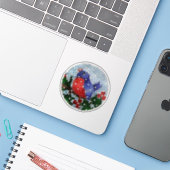 ブルーバードステッカー シール (ノートパソコンとiPhone)