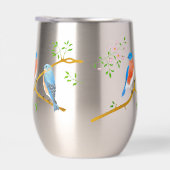 ブルーバードステンレススチールワインタンブラー (右面)