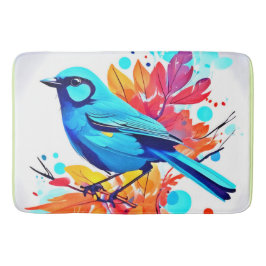 ブルーバードズブリスアート バスマット