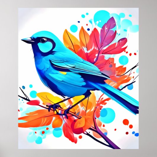 ブルーバードズブリスアート ポスター (正面)