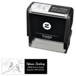 ブルーバードセルフインクスタンプ セルフインキングスタンプ