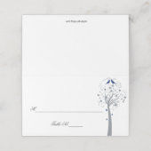 ブルーバードツリーヘブライ系ユダヤ人座席表 プレイスカード (外部開封)