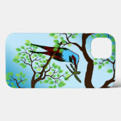 ブルーバードデザイン Case-Mate iPhoneケース (裏面 (横))