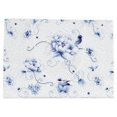 ブルーバードバラチノワセリーフローラ ラージペーパーバッグ (裏面)