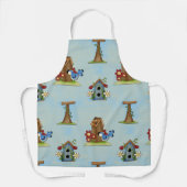 ブルーバードバードハウス エプロン (正面)