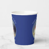 ブルーバードパーソナライズされたハッピーバースデー 紙コップ (左)