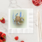 ブルーバードファミリー 縁ありランチョンナプキン (インサイチュ)