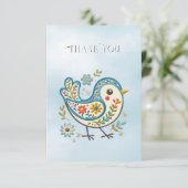 ブルーバードフローラサンキューカード サンキューカード (スタンド正面)