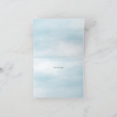 ブルーバードフローラサンキューカード サンキューカード (内部)