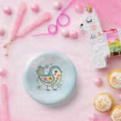 ブルーバードフローラ紙ボウル ペーパーボウル (パーティー)