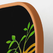 ブルーバードブラック ピックルボールラケット (左詳細)