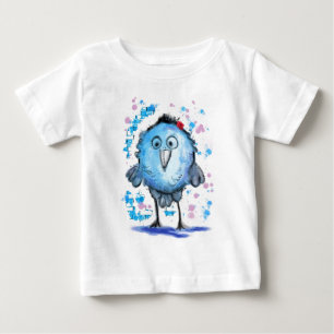ブルーバードベビーTシャツ ベビーTシャツ