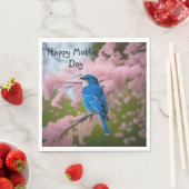 ブルーバードマザーズデイ スタンダードランチョンナプキン (インサイチュ)