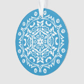 ブルーバードマンダラ オーナメント (正面)