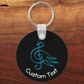 ブルーバードミュージックキーチェーン キーホルダー (正面)
