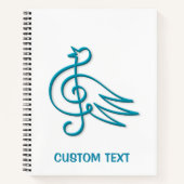 ブルーバードミュージック ノートブック (正面)