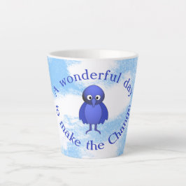 ブルーバードモチベーション カフェラテマグ