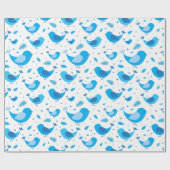 ブルーバードラッピング紙 ラッピングペーパー (フラット)