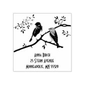 ブルーバードラバースタンプ ラバースタンプ (インプリント)