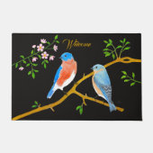 ブルーバードラージドormat ドアマット (正面)