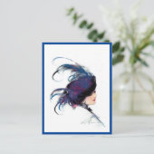 ブルーバードレディ ポストカード (スタンド正面)