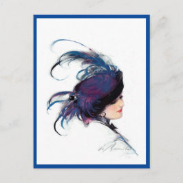 ブルーバードレディ ポストカード
