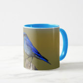 ブルーバード引用文 マグカップ (正面右)