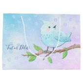 ブルーバード抱き枕 ラージペーパーバッグ (裏面)