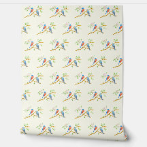 ブルーバード淡い黄色