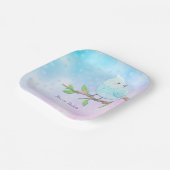 ブルーバード紙プレート ペーパープレート (傾斜あり)