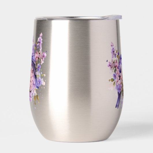 ブルーバード薄紫花 (左面)