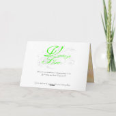 ブルーバード誕生日カード カード (裏面)