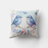 ブルーバード調和オンアザフローラ クッション (裏面)