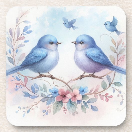 ブルーバード調和オンアザフローラ コースター (正面)