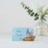 ブルーバード·イン·ネスト·ビジネス 名刺 (スタンド正面)