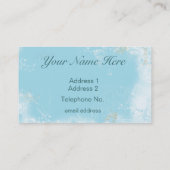 ブルーバード·イン·ネスト·ビジネス 名刺 (裏面)