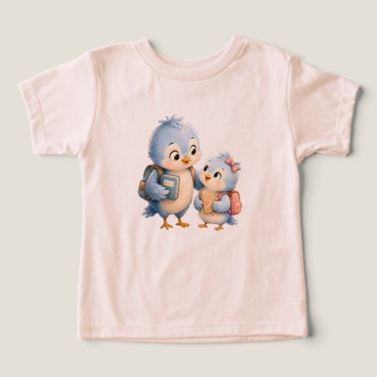 ブルーバード キッズTシャツ (デザイン正面)