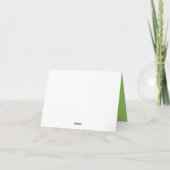 ブルーバード スター・オブ・デイビッド Bat Mitzvah ありがとう サンキューカード (裏面)