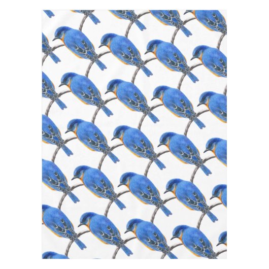 ブルーバード テーブルクロス (正面)