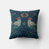 『ブルーバード・パターン』 クッション (裏面)